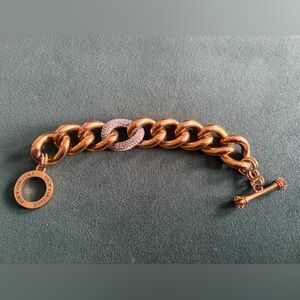 Juicy Couture Vintage Chunky Gold Link Chain Bracelet